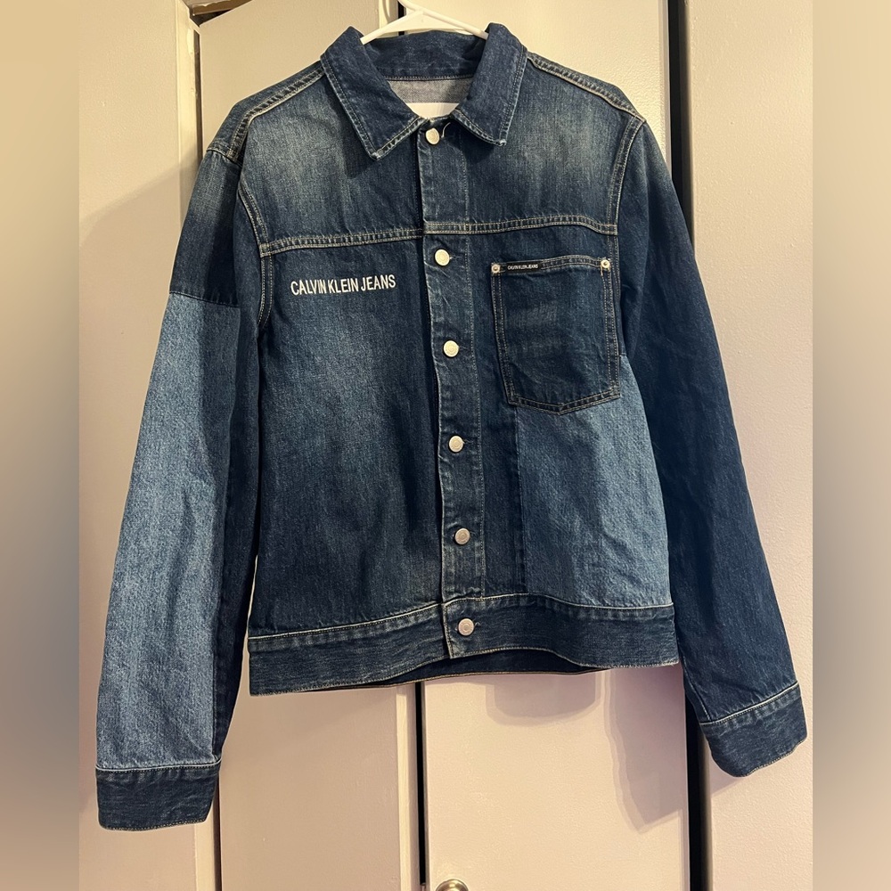 Calvin Klein Jeans Dark Blue Denim Jacket